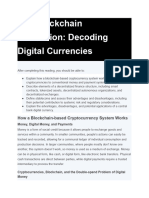 The Blockchain Revolution - Decoding Digital Currencies