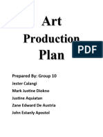 Art Production Plan by Group 10