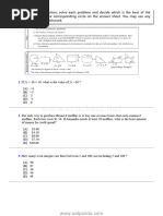 Sat Math Practice Test 6