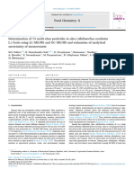 Determination of 73 Multi-Class Pesticides in Okra