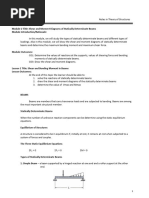 Module 2 Shear and Moment in Determinate Beams