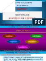 Chapter 7 - Joint Products & Byproducts