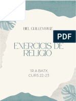 Exercicis Religió Ultim Trimestre