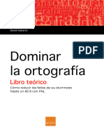 Dominar La Ortografía. Libro Teórico