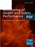 Monitoring of HSE Performance