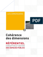 Dimensions-cohérence des dimensions
