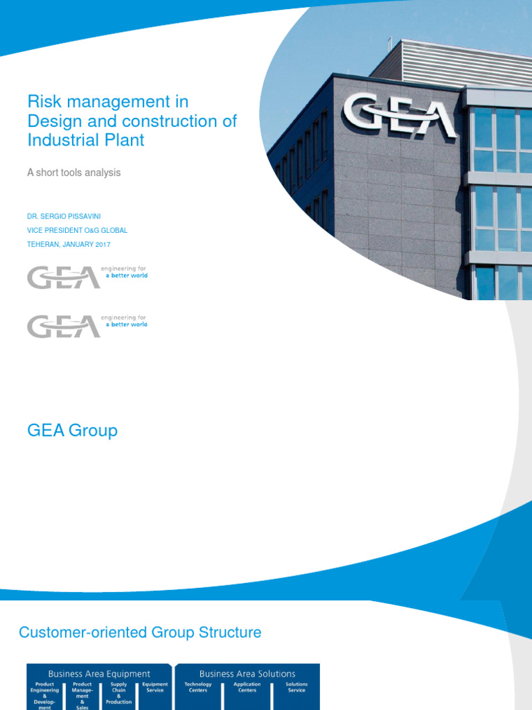 Risk Management in Industrial Plant Design | PDF | Natural Gas | Safety