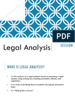 Legal Analysis 2016 2