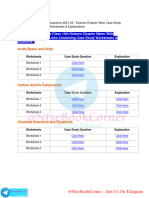 Science Chapterwise CaseStudyQuestions 21-22 @NtseBookCorner