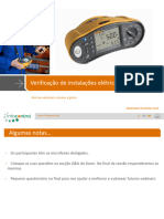 Webinar Verificação de Instalações Elétricas