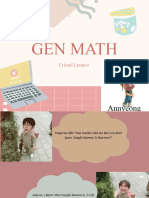 Gen Math: Annyeong
