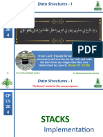 CPCS204 09 Stacks Implementation ArraysLinkedList