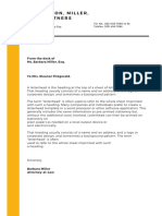 Yellow and White Business Law Firm Letterhead