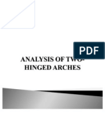 Analysis of Two-hinged Arches..