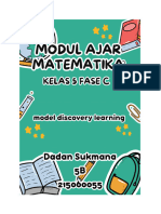 Modul Ajar Matematika - Dadan S - 215060055