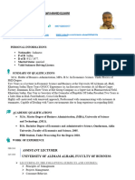 Asim Resume PDF 99 UAE