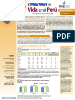 Condiciones de Vida en El Perú Enero Febrero Marzo 2023