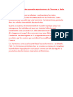 3-Fonctionnement Des Appareils Reproducteurs de L'homme Et de La Femmes