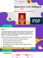 Ratna Dewi, S.ST, M. Biomed 30 Januari 2024 Bimbel Optimal