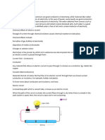 Chemical Effects of Electric Current