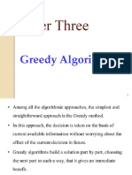Chapter 3 - Greedy Algorithm - 091734