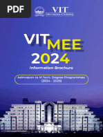 VITMEE M.tech Information Brochure 2024