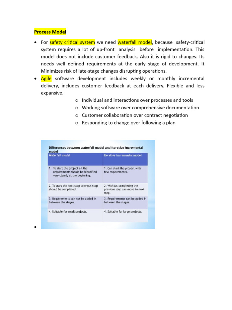 Software Engineering Notes | PDF | Agile Software Development | Scrum ...