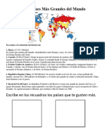 Español - Los 5 Países Más Grandes Del Mundo