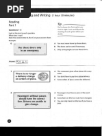 ILAC PET Test 3 Answer Key | PDF