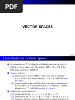 Vector Space and Subspace