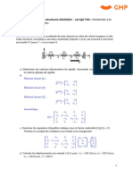 Introduction À La Méthode Des Éléments Finis (TD BUT GMP 3)