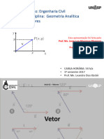 AULA 02 - GA - Vetores