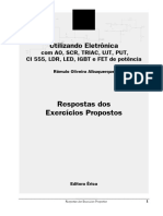 Utilizando - Eletronica - Respostas - PDF - Seguem Os Materiais de Apoio Da Obra