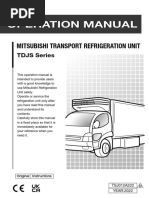 Operation Manual TDJS-SCE JE 2022B