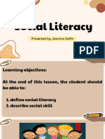 Social Literacy 2