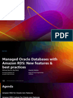 DAT325 - Managed Oracle Databases With Amazon RDS New Features and Best Practices