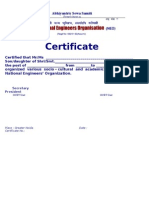 Extreme Certificate 2