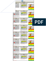 Calendário de Férias Coletivas