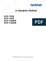 Manual Do Usuário DCPT420W