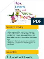 4.1 Problem Solving Buying Selling
