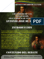 Debate Revolucionario - Natacilio Del Gran Mariscal de Ayacucho Antonio Jose de Sucre - 4