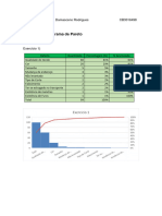 Exercícios - Diagrama de Pareto