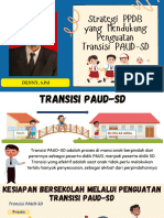 Aksi Nyata Penguatan Transisi Paud-Sd - Denny