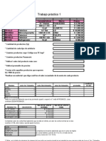 Trabajo Integrador de Excel Terciario