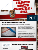 Curso para Reforzar Matemáticas y Física