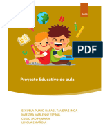 Proyecto Educativo de Centro Plinio Rafael Lengua Española