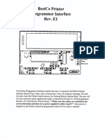 BestCo Printer Programmer Interface