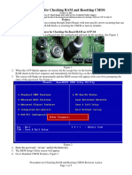 CMOS AVP Clear Procedures For Checking RAM and Resetting CMOS Revision A