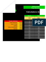 Planilha Precificao - Zerando o Drop