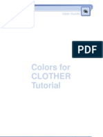 Colors For Clother Tutorial